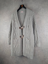 La Marey Cardigan Womens 2XL XXL Grey Knitted Jumper